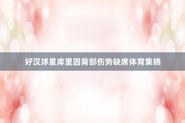 好汉球星库里因背部伤势缺席体育集锦