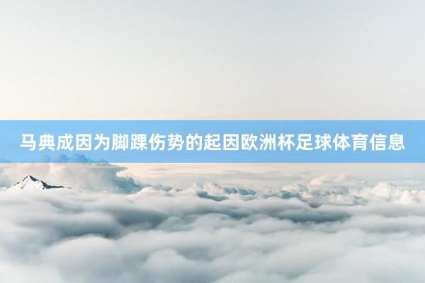 马典成因为脚踝伤势的起因欧洲杯足球体育信息