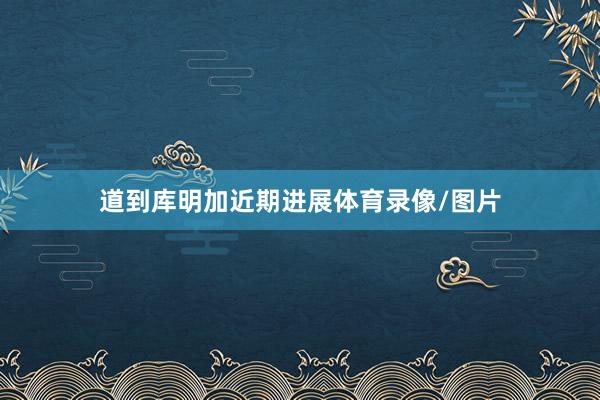 道到库明加近期进展体育录像/图片