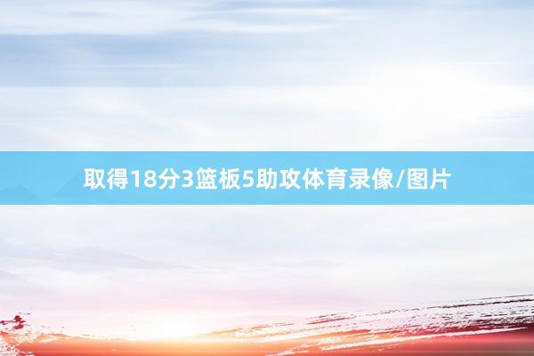 取得18分3篮板5助攻体育录像/图片