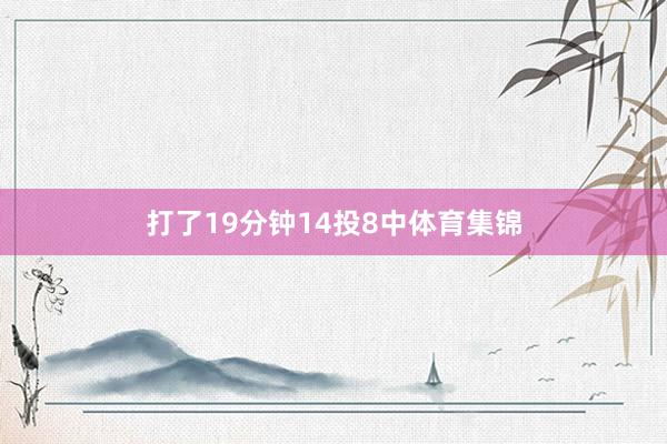打了19分钟14投8中体育集锦